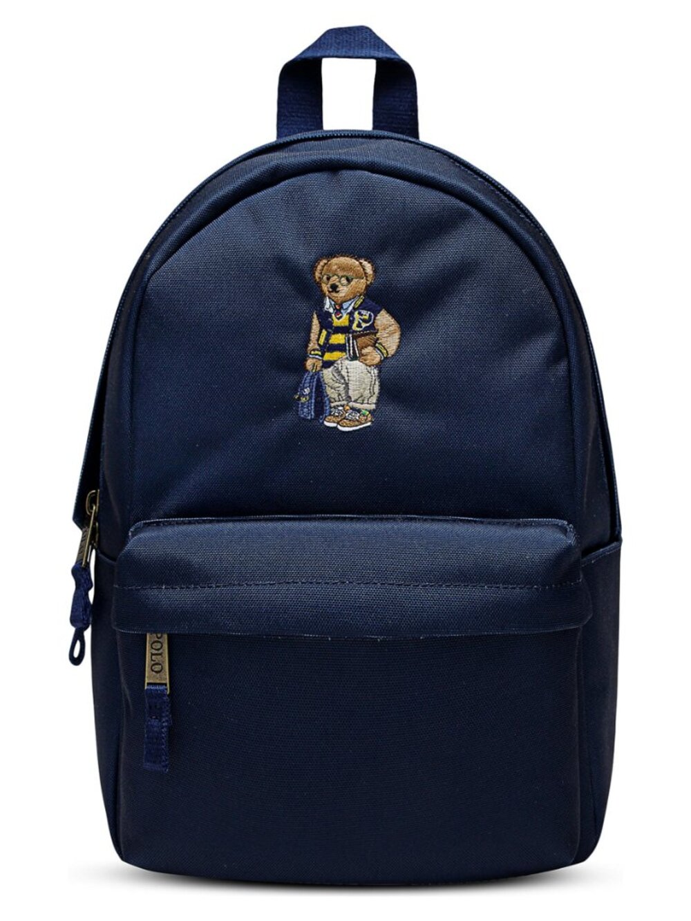 Ralph Lauren Navy Blue Polo Bear Kids Backpack